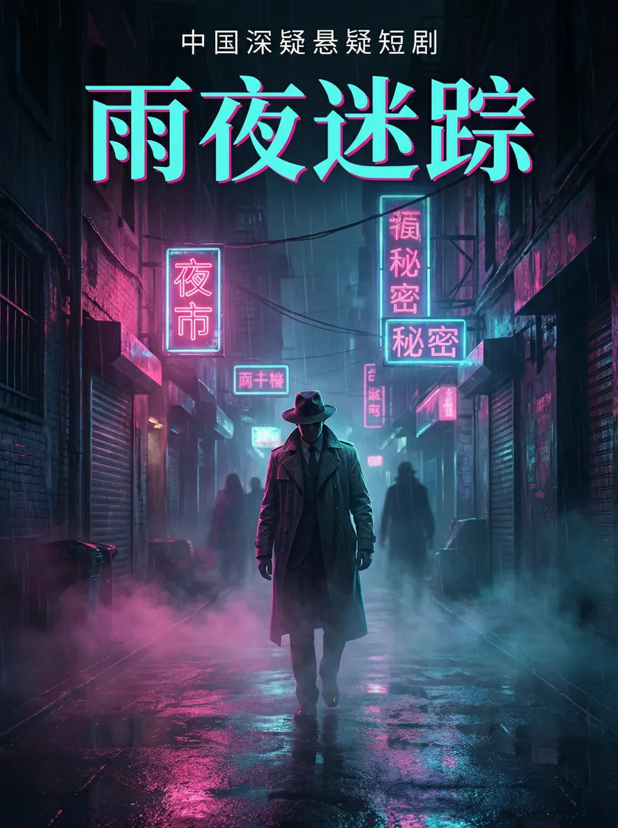 时尚试炼 悬疑追踪短剧 - 雨夜迷踪海报